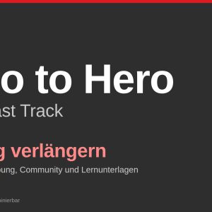 Zero to Hero · Add-on: KI-Arbeitsumgebung Zugang verlängern