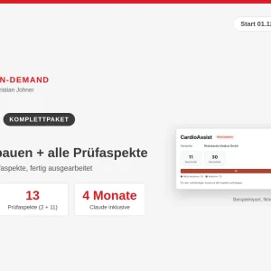 Zero to Hero On-Demand · Buy (inkl. alle 11 Prüfaspekte)